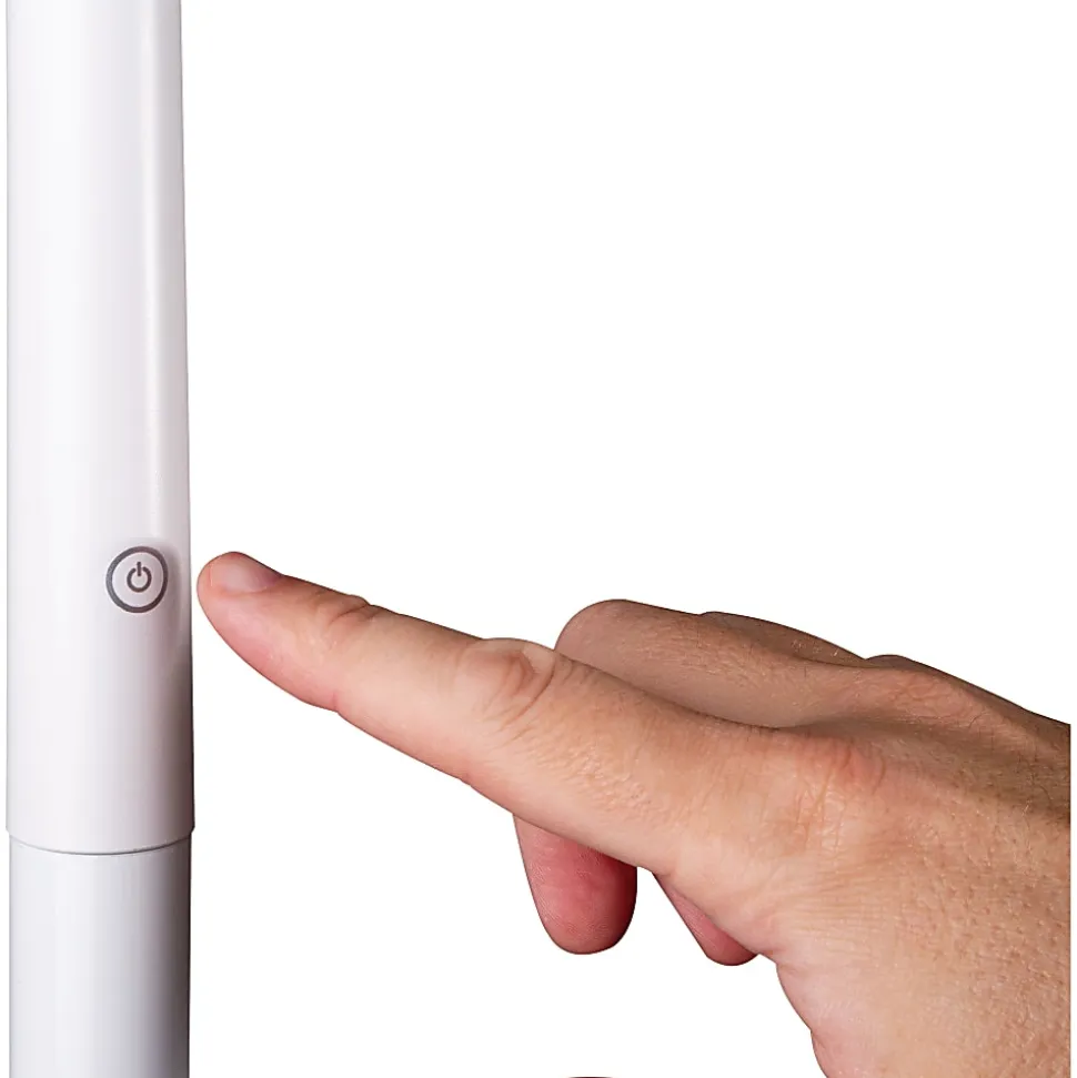 OttLite® Flex LED Floor Lamp, 71"H, White