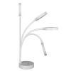 OttLite® Rechargeable Desk Lamp With Lighted Mirror, 16-15/16"H, White