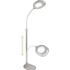 OttLite® Wellness Series 2-In-1 LED Magnifier Floor And Table Light