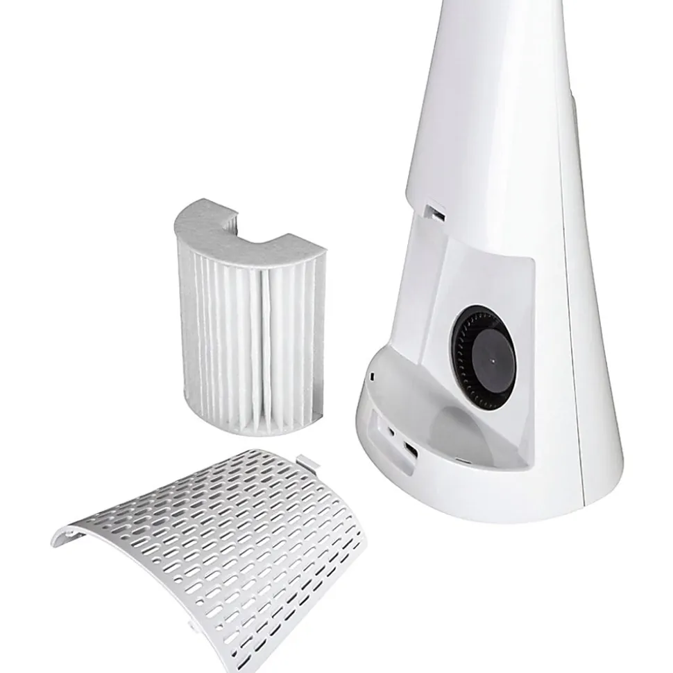 OttLite® Wellness Series SanitizingPro LED Desk Lamp And UV Air Purifier, 25"H, White