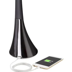 OttLite® Wellness Series® Swerve LED Desk Lamp, black