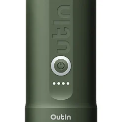 OutIn® Nano 3-Cup Portable Electric Espresso Machine, Forest Green