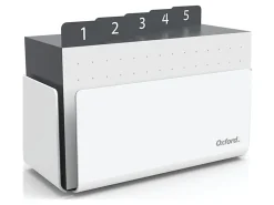 Oxford® at Hand Note Card Organizer, Charcoal
