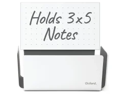 Oxford® at Hand Note Card Organizer, Charcoal