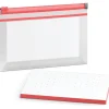 Oxford® At Hand Note Card Zip Pocket, Hyper Orange