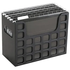 Oxford® Decoflex® File Holder, Letter Size, Black