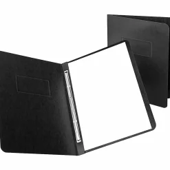 Oxford® PressGuard® Report Covers With Reinforced Side Hinge, 8 1/2" x 11", 30% Recycled, Black