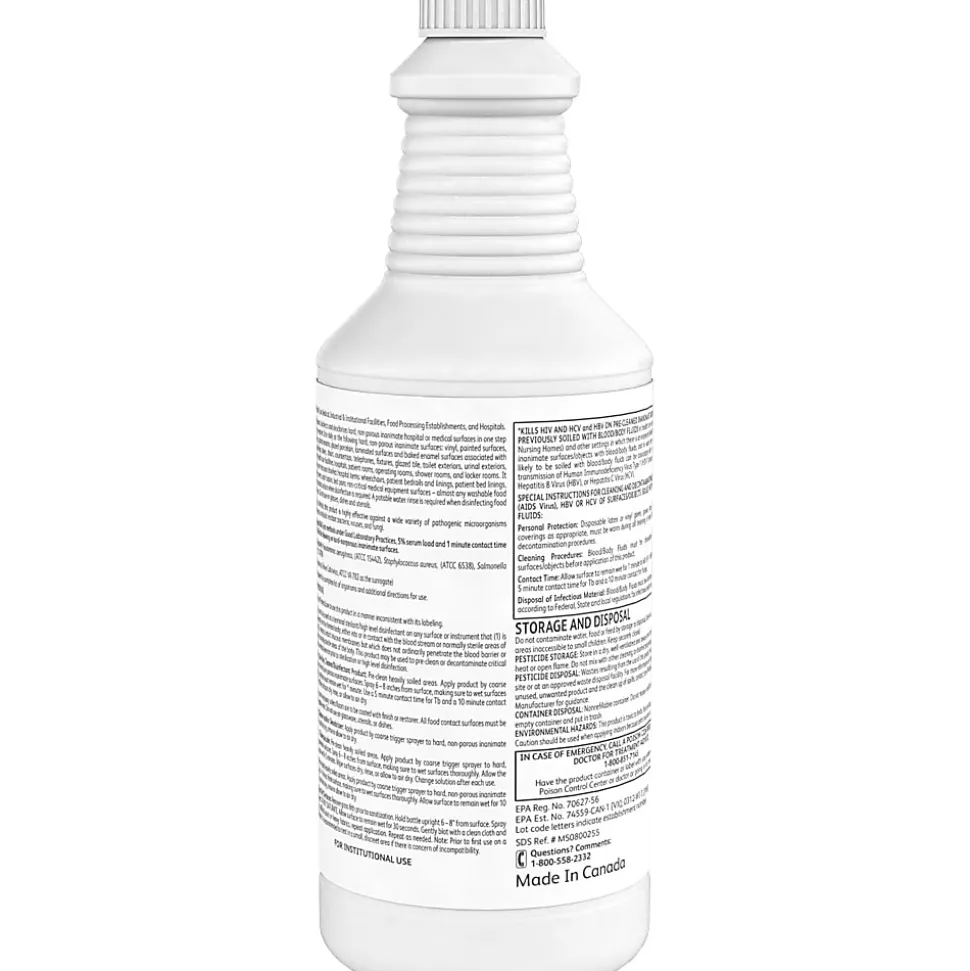 Oxivir® TB Disinfectant, 32 Oz Bottle