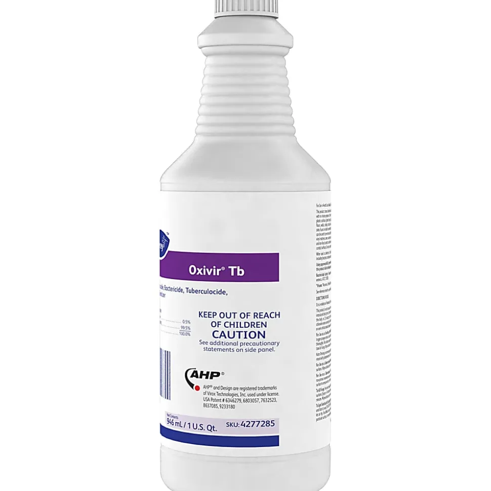 Oxivir TB Disinfectant Spray, Clean Scent, 32 Oz, Case Of 12
