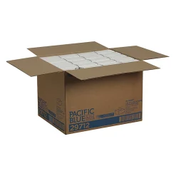Pacific Blue Basic™ by GP PRO Accuwipe® 1-Ply Disposable Delicate Task Wipers, 100% Recycled,, 260 Sheets Per Roll, Case Of 60 Rolls