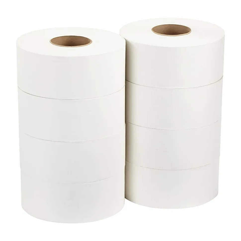 Pacific Blue Basic™ by GP PRO Jumbo Jr. 2-Ply High-Capacity Toilet Paper, Pack Of 8 Rolls