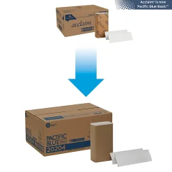 Pacific Blue Basic® by GP PRO, 1-Ply, Multifold Paper Towels, 9.2