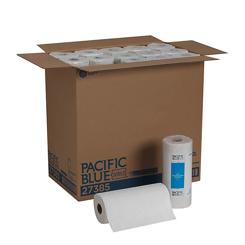Pacific Blue Select™ by GP PRO 2-Ply Paper Towels, 85 Sheets Per Roll, Pack Of 30 Rolls