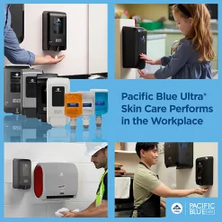 Pacific Blue Ultra® Antimicrobial Foam Hand Soap Refills for Manual Dispensers, Dye & Fragrance Free, 1200mL per Bottle, Case of 4 Bottles (4800 mL)