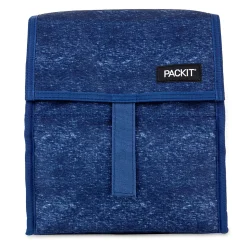 PackIt® Freezable Hampton Lunch Bag, 8-1/2”H x 10-1/2”W x 7-3/4”D, Blue