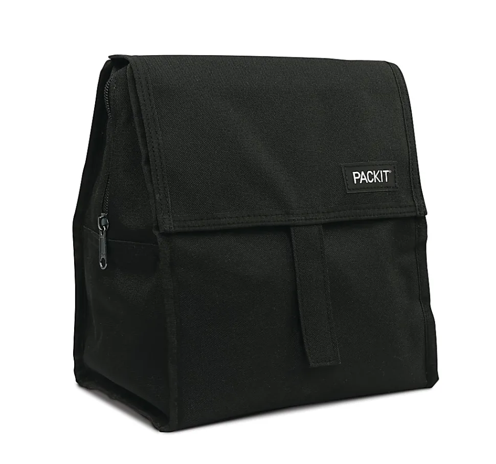 PackIt® Freezable Lunch Bag, Black