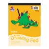 Pacon® Art Street® Drawing Paper Pad, 9" x 12", White, 24 Sheets