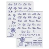Pacon Chart Tablets, 24" x 32", 1" Ruled, 25 Sheets, Cursive Cover, Pack Of 2 Tablets