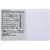 Pacon Composition Book, 9/32” Ruling With 9-3/4" x 7-1/2" Red Margin, Black Marble, 100 Sheets, Pack Of 6 Books