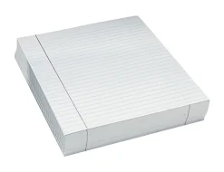 Pacon® Composition Paper, Unpunched, 3/8" Rule, 8 1/2" x 11", White, Pack Of 500 Sheets