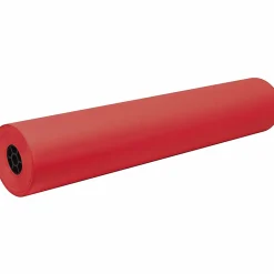 PaconĀ® DecorolĀ® Flame-Retardant Paper Roll, 36" x 1000', Festive Red