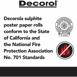 Pacon® Decorol® Flame-Retardant Paper Roll, 36