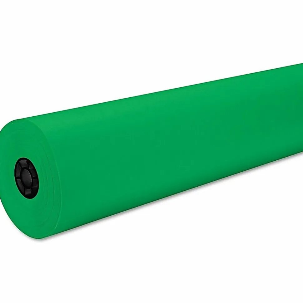 Pacon® Decorol® Flame-Retardant Paper Roll, 36" x 1000', Festive Green