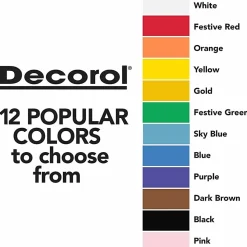 PaconĀ® DecorolĀ® Flame-Retardant Paper Roll, 36" x 1000', Yellow