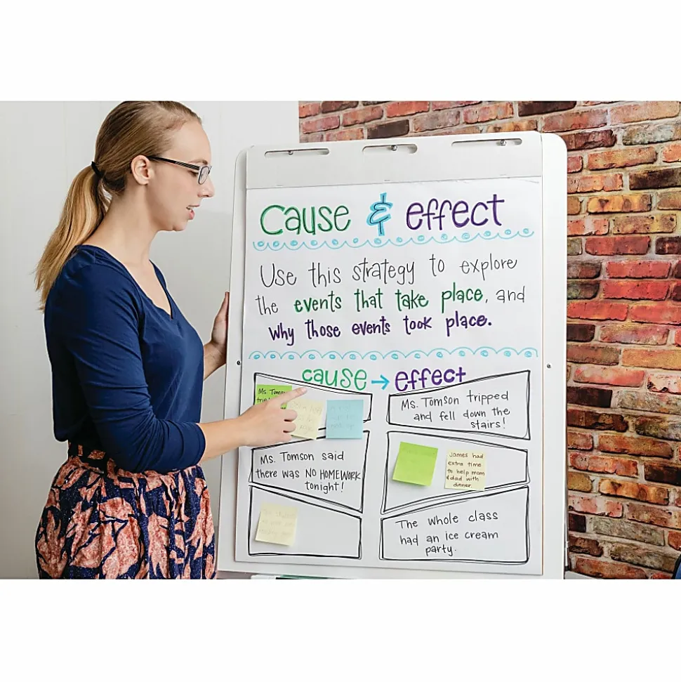 Pacon Heavy-duty Anchor Chart Paper, 27" x 34", White, 25 Sheets Per Pack, Carton Of 4 Packs
