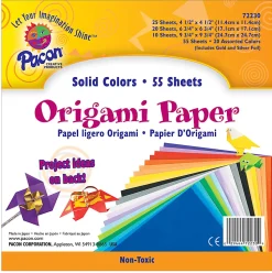 PaconĀ® Origami Paper, Pack Of 55 Sheets