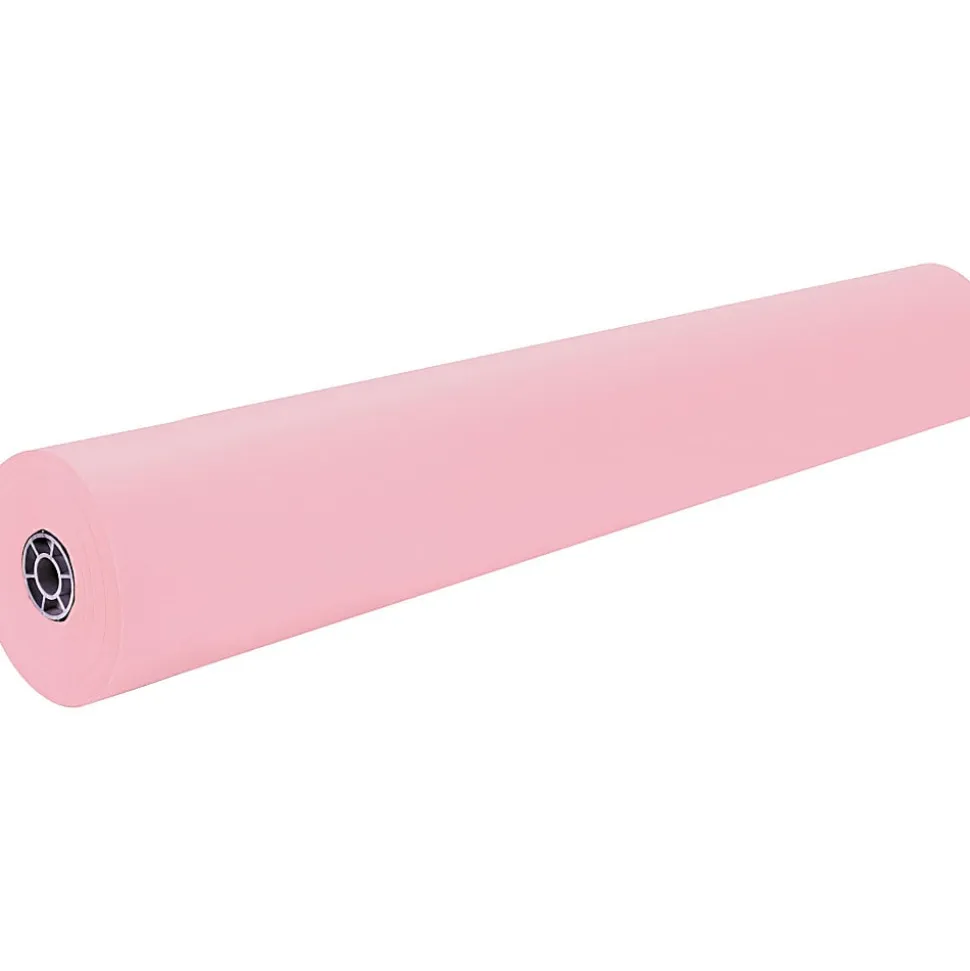 Pacon® Rainbow Duo-Finish Kraft Paper Roll, 36" x 1000', Pink
