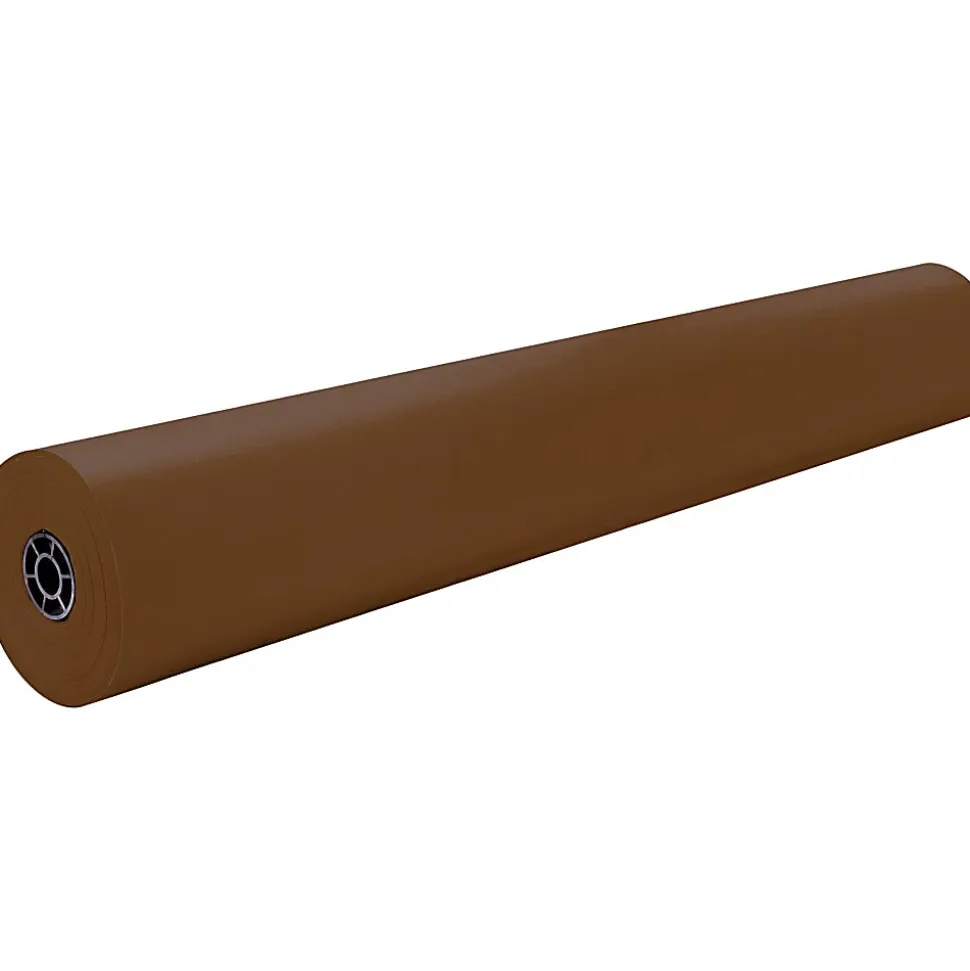 Pacon® Rainbow Duo-Finish Kraft Paper Roll, 36" x 1000', Brown