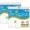 Pacon® Self-Adhesive Letters, 4”, White, Cheery Font, 154 Per Pack, 2 Packs Of Letters