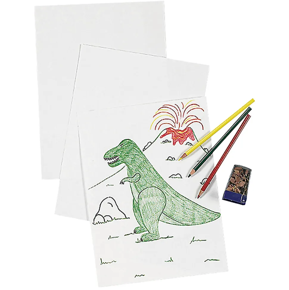 Pacon® Sulphite Drawing Paper, 12" x 18", 80 Lb, White, 500 Sheets