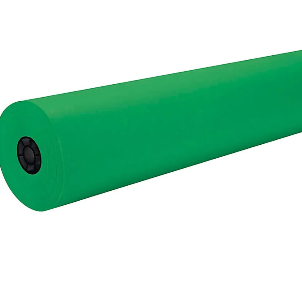 Pacon® Tru-Ray Art Paper Roll, 36" x 500', Festive Green