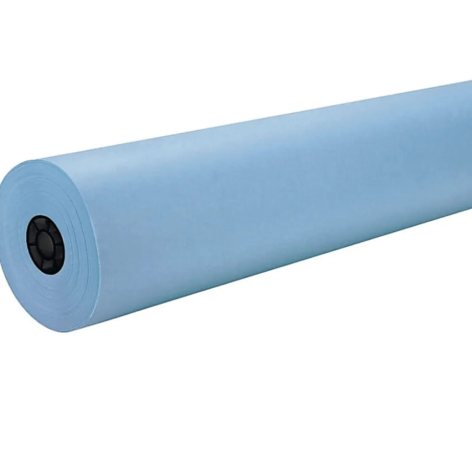 Pacon® Tru-Ray Art Paper Roll, 36" x 500', Sky Blue