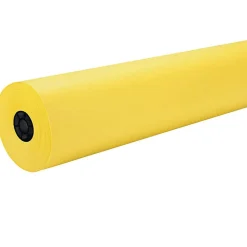 Pacon® Tru-Ray Art Paper Roll, 36" x 500', Yellow