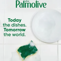 Palmolive Antibacterial Ultra Dish Soap - Concentrate - 35.2 fl oz (1.1 quart) - pH Balanced, Residue-free, Non-abrasive, Antibacterial - Orange