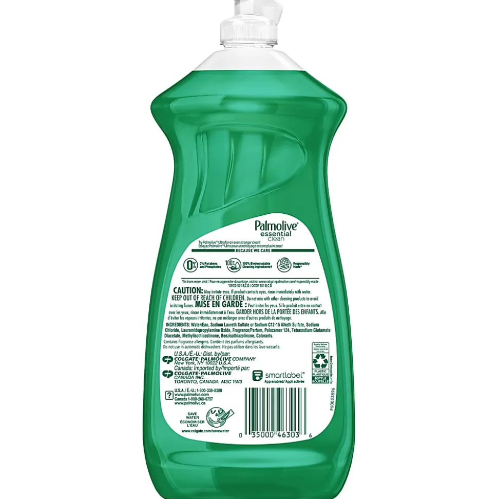 Palmolive® Dishwashing Liquid, Fresh Scent, 28 oz Bottle, 9/Carton