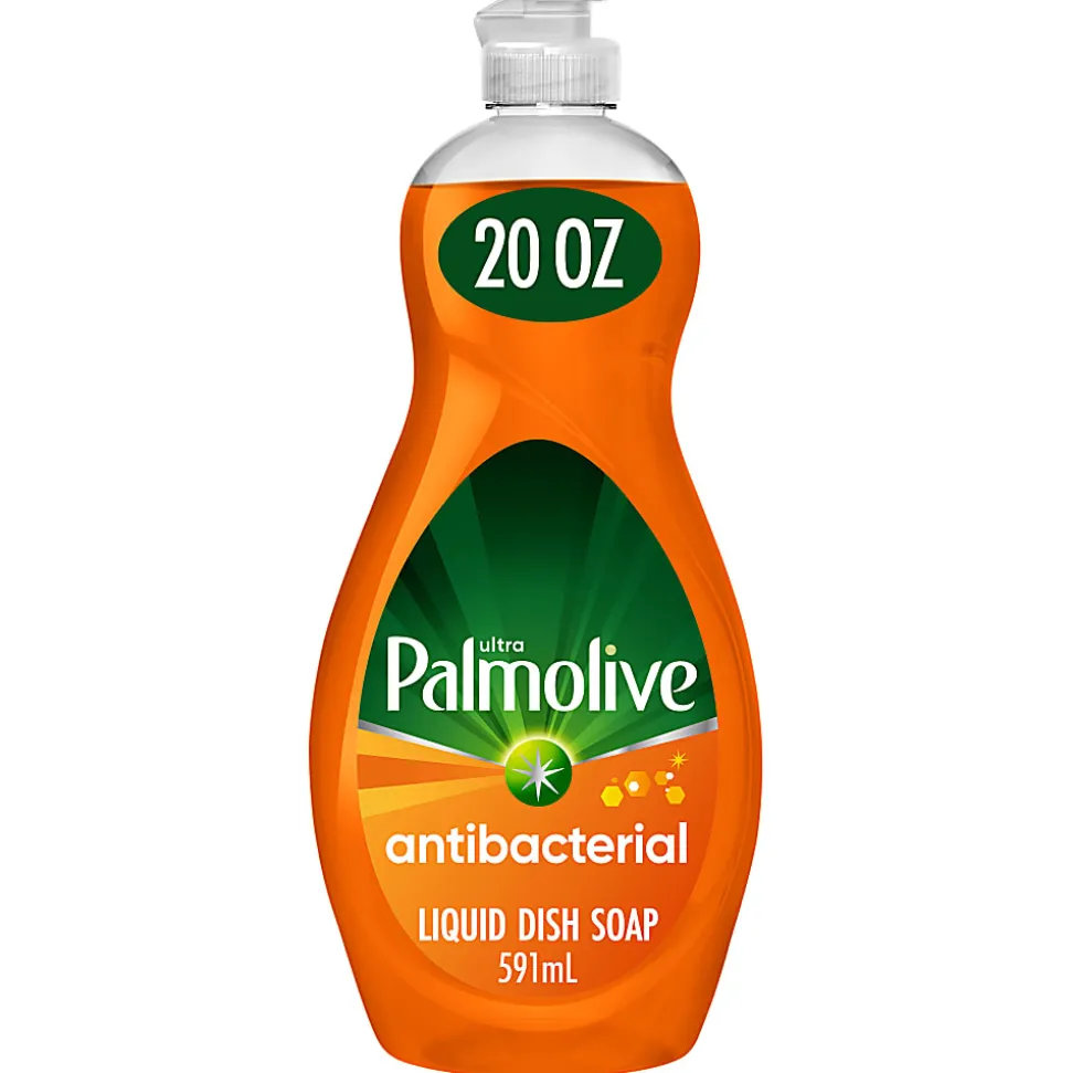 Palmolive® Ultra Antibacterial Dishwashing Liquid, 20 Oz Bottle, Case Of 9