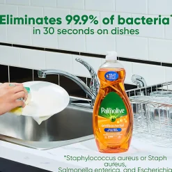 Palmolive® Ultra Antibacterial Dishwashing Liquid, 20 Oz Bottle, Case Of 9