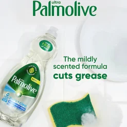 Palmolive Ultra Pure + Clear Liquid Dish Soap, Fragrance Free, 32.5 Oz, Carton Of 9 Bottles