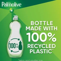 Palmolive Ultra Pure + Clear Liquid Dish Soap, Fragrance Free, 32.5 Oz, Carton Of 9 Bottles