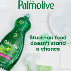 Palmolive® Ultra Strength™ Liquid Dishwashing Soap, 20 Oz Bottle, Case Of 9