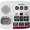 Panasonic® Amplified Cordless Phone With Answering Machine, White, KX-TGM420W