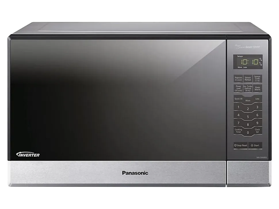 Panasonic® Genius Sensor 1.2 Cu Ft Countertop Microwave, Stainless Steel