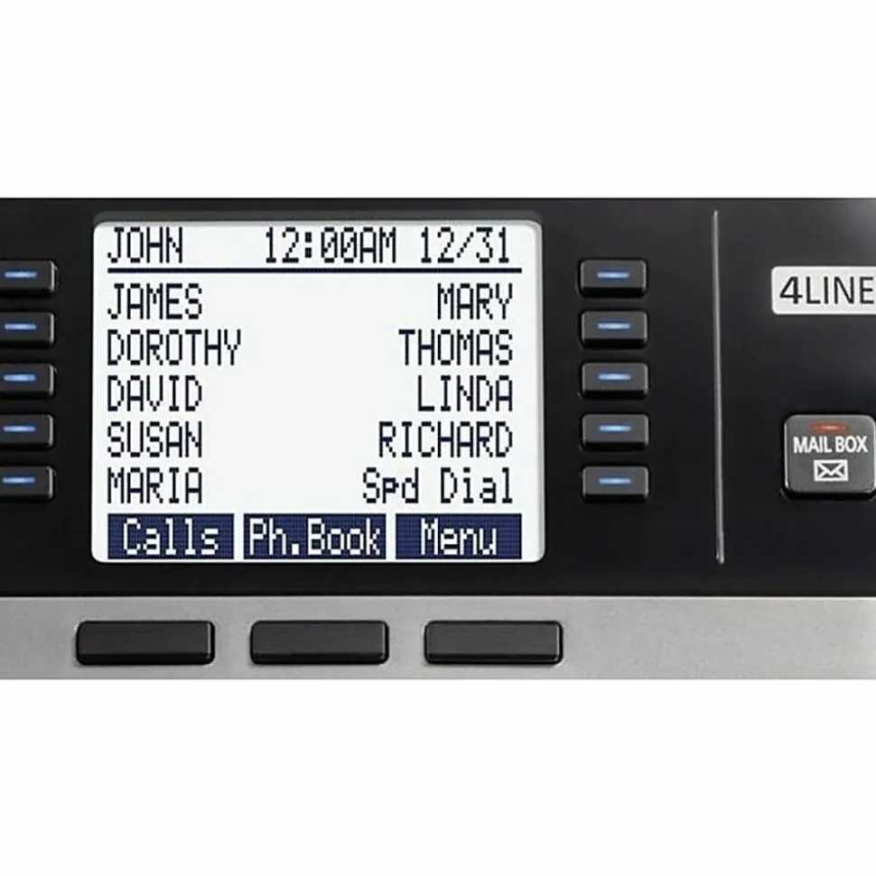 Panasonic 4-Line Expandable Base Phone System, KX-TGW420B