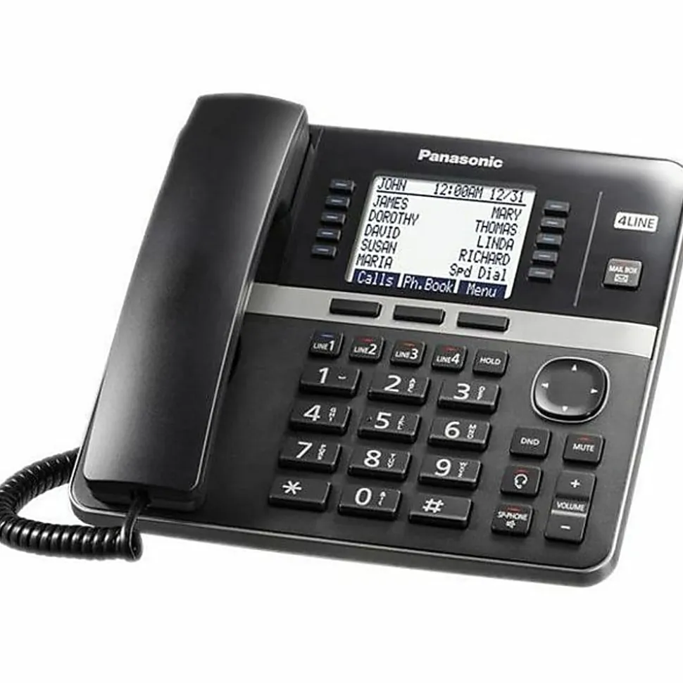 Panasonic 4-Line Expandable Base Phone System, KX-TGW420B
