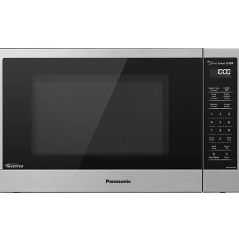 Panasonic NN-SN66KB Microwave Oven - Single - 1.2 ft³ Capacity - Microwave - 11 Power Levels - 1200 W Microwave Power - NNSN66KB