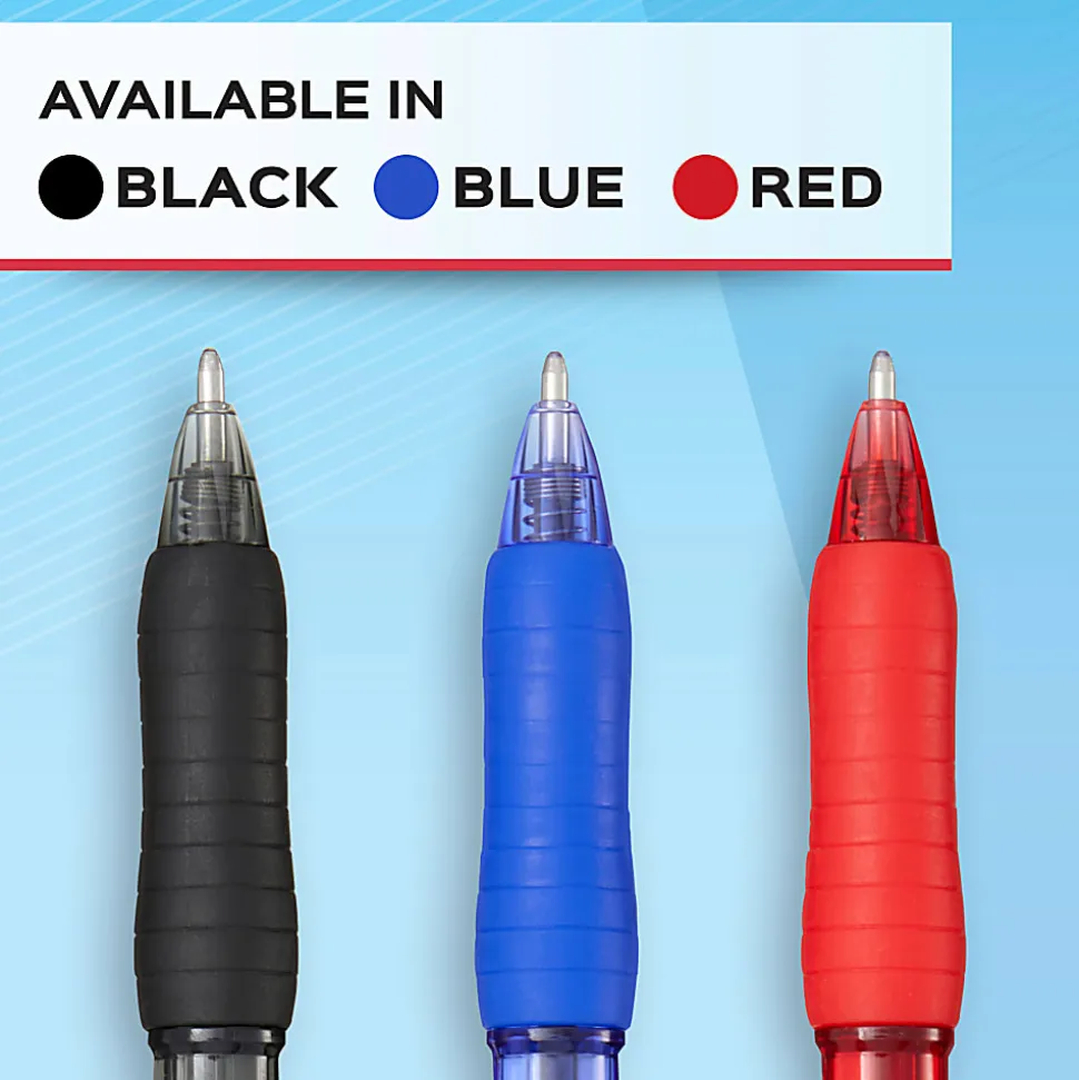 Paper Mate Ballpoint Pen, Profile Retractable Pen, Medium Point (1.0mm), Black, 8 Count